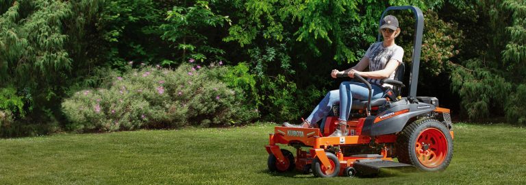 Kubota zero online turn lawn mowers