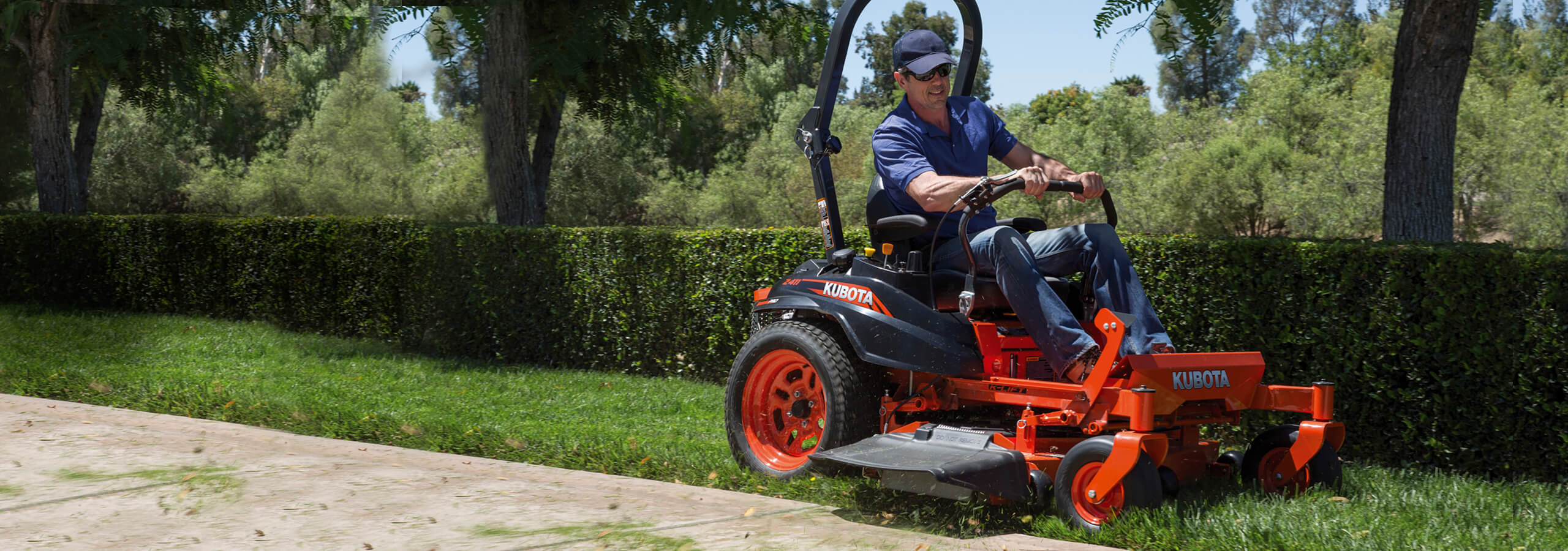 Z400 Series Zeroturn Mowers Kubota Australia
