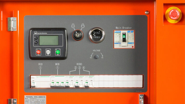 Kubota SQ3140/SQ3200/SQ3300 Generator Control panel