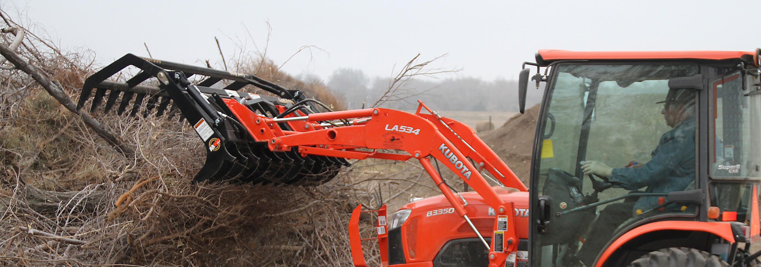 SGC Series Claw Grapples Kubota Australia
